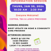 Home & Community Care Information Session – January 30, 2025