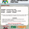 Community Trust Annual Membership Meeting – May 26