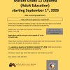 Call Out for Individuals interested in the Mature Grade 12 Diploma Program
