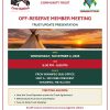 Community Trust Off-Reserve Member Meeting – November 4